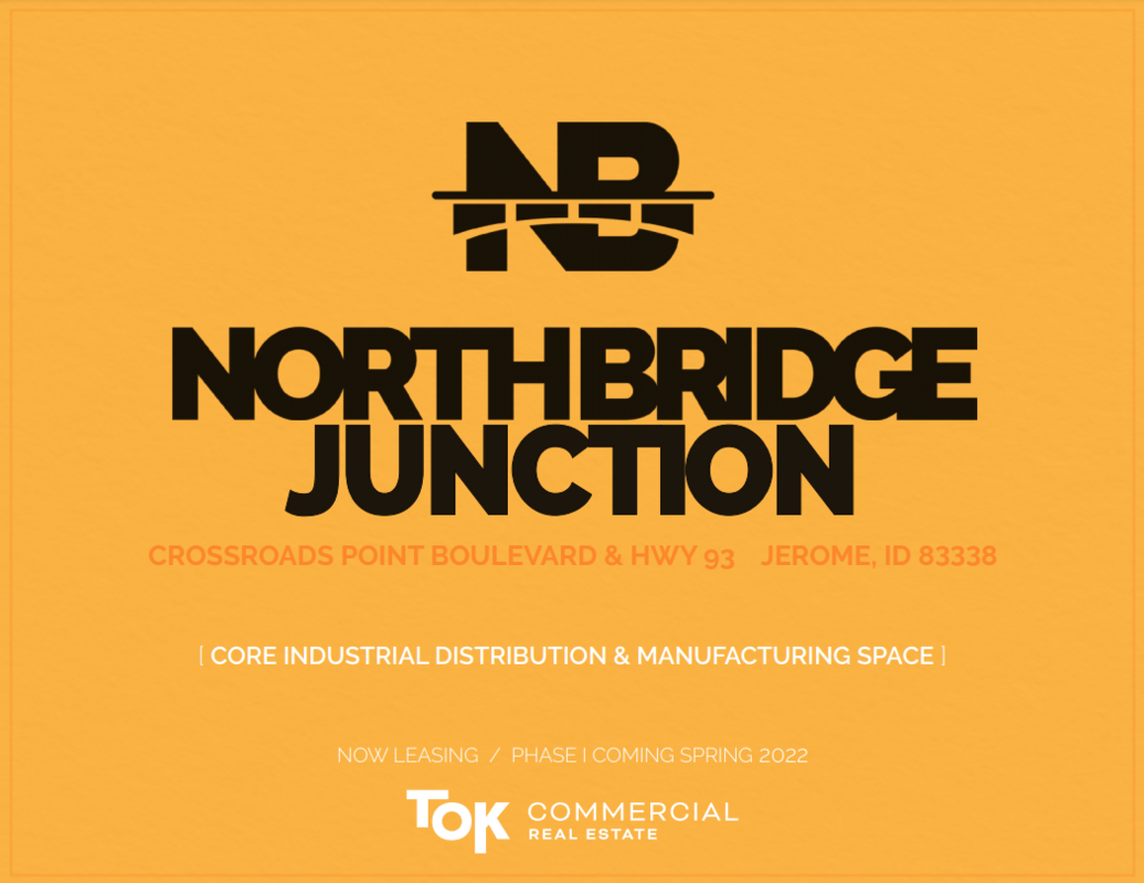 Northbridge Junction industrial park under construction in the Magic Valley