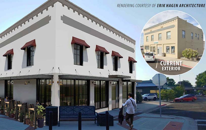 Rendering of Newly Renovated 901 Main Street