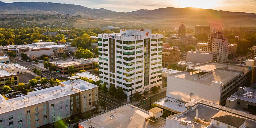 Banner Bank Building in Boise Idaho