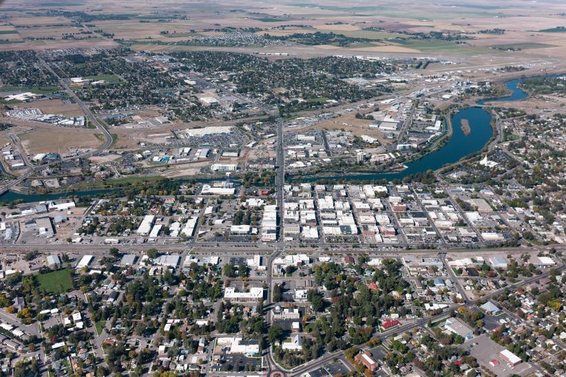 Image of Idaho Falls Aerial