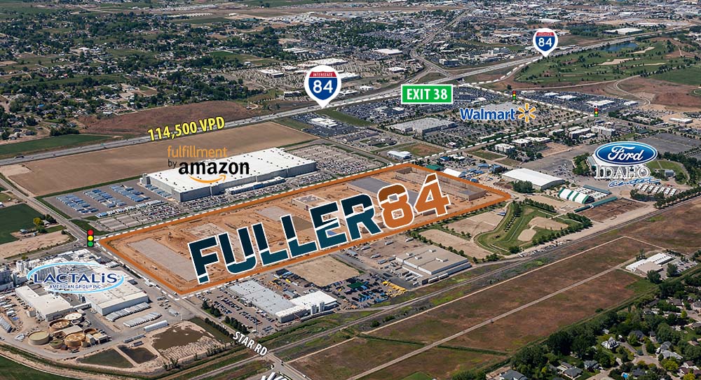 Fuller84 Business Park is in a high visibility industrial location. 