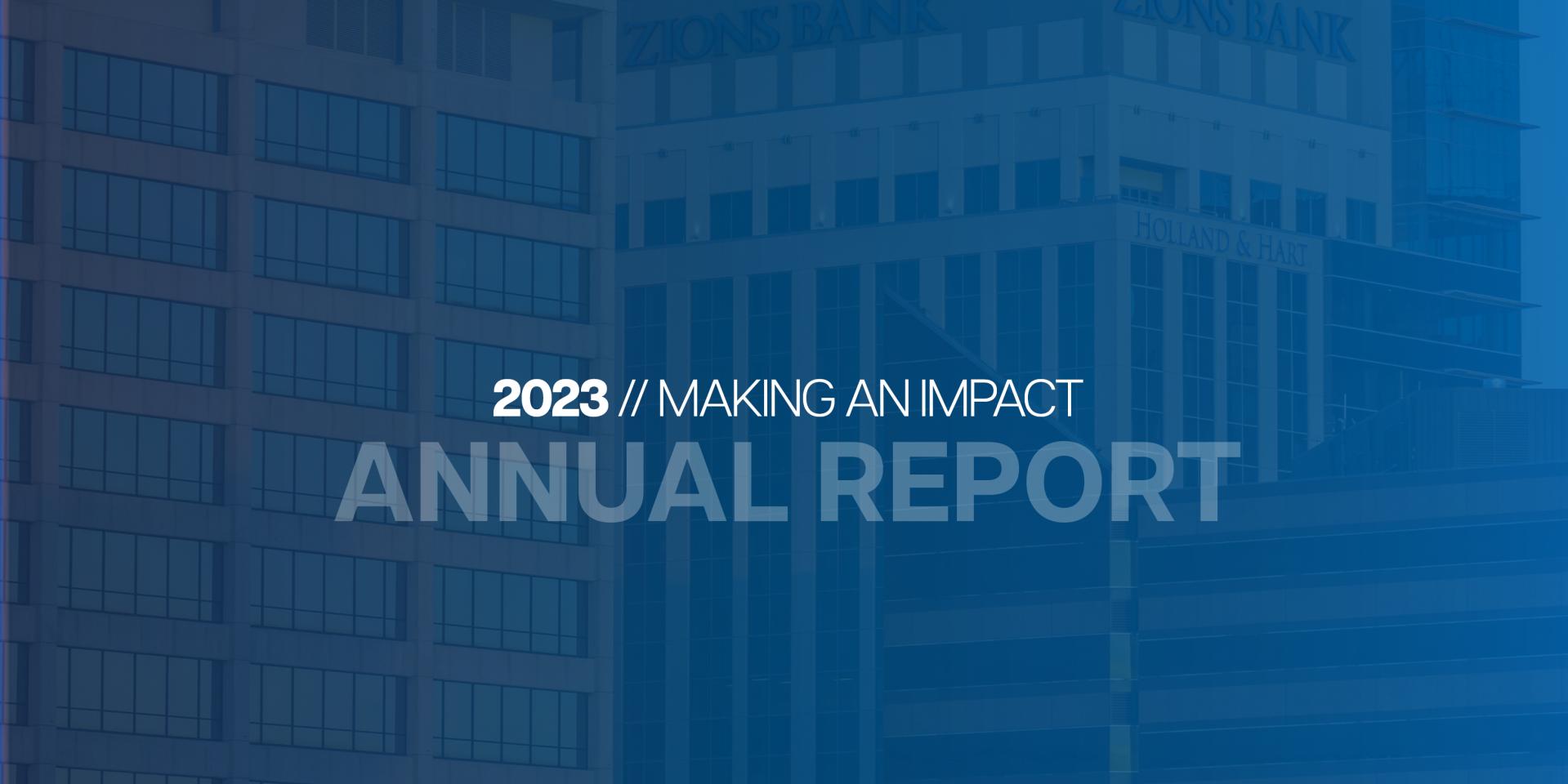 2023 Annual Report 2023 Annual Report