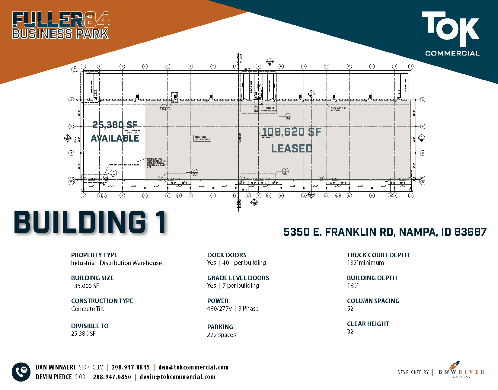 Building 1 Floorplan Fuller84
