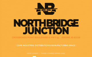 Northbridge Junction industrial park under construction in the Magic Valley