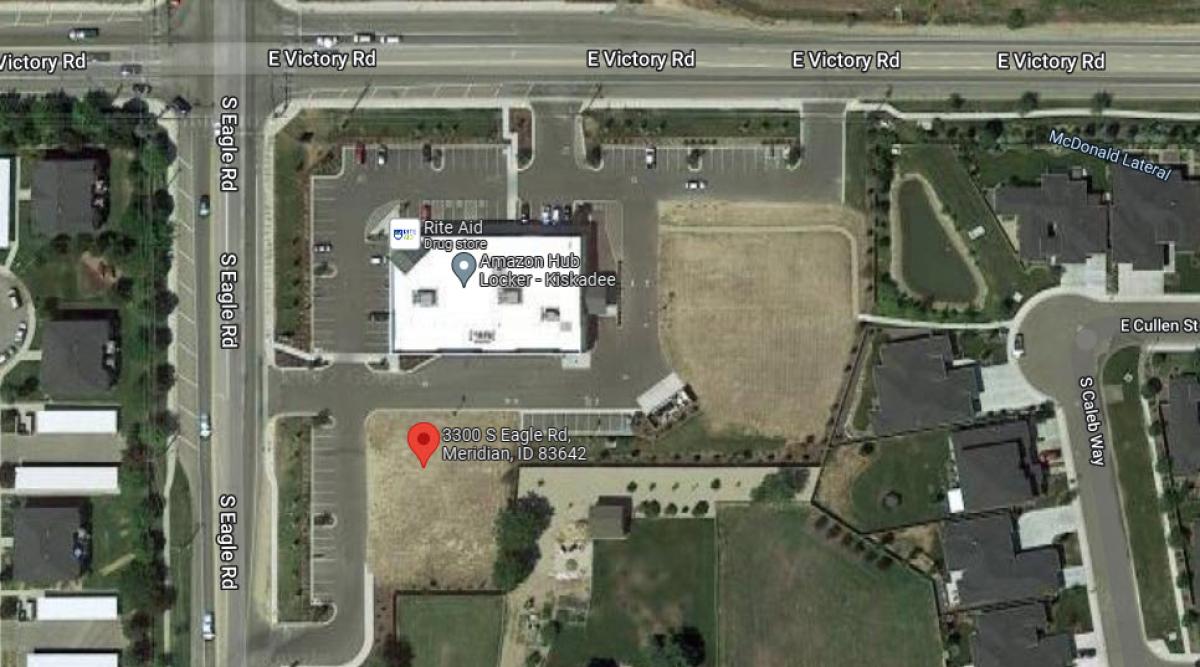 Google Maps Aerial View of 3300 Eagle Road