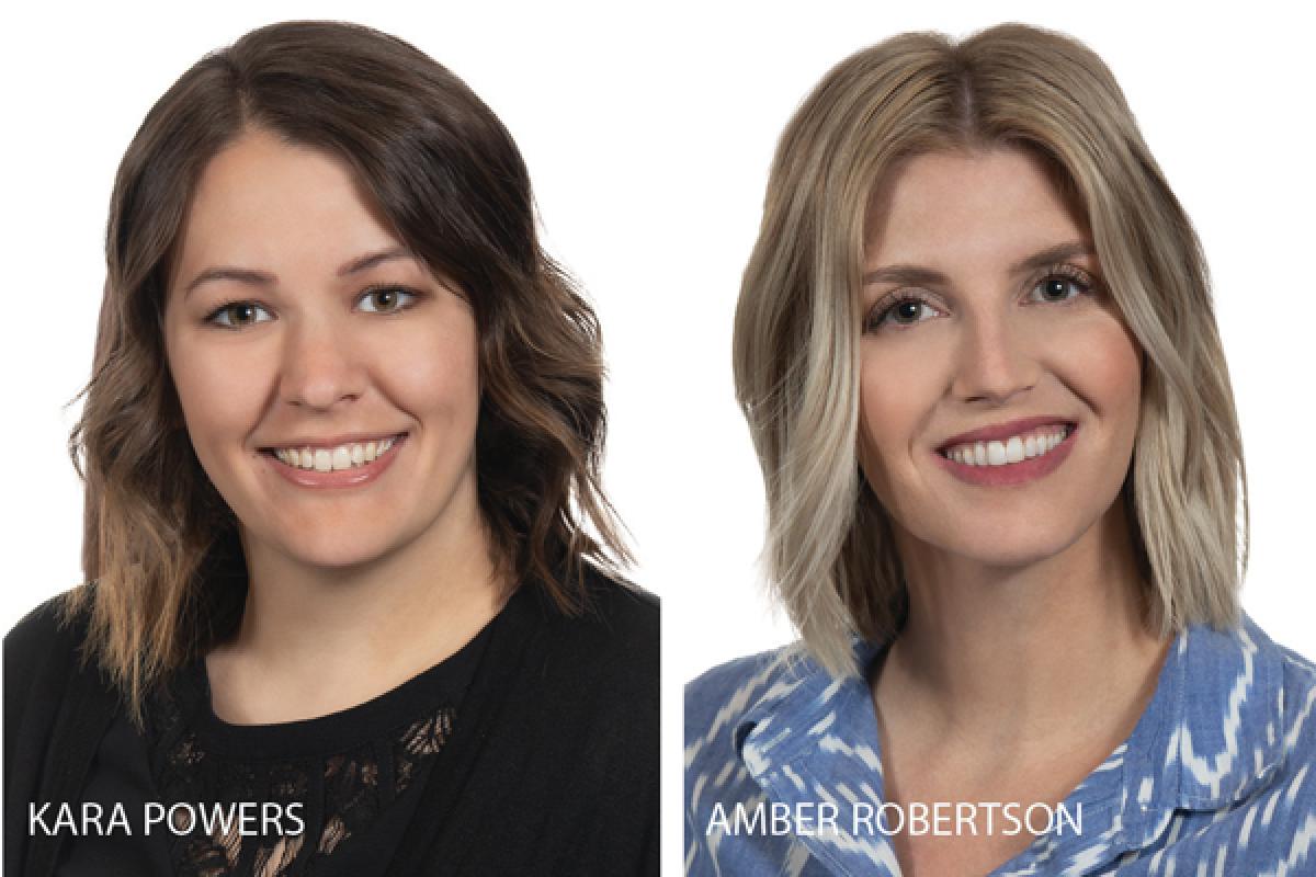 Kara Powers and Amber Robertson join Thornton Oliver Keller