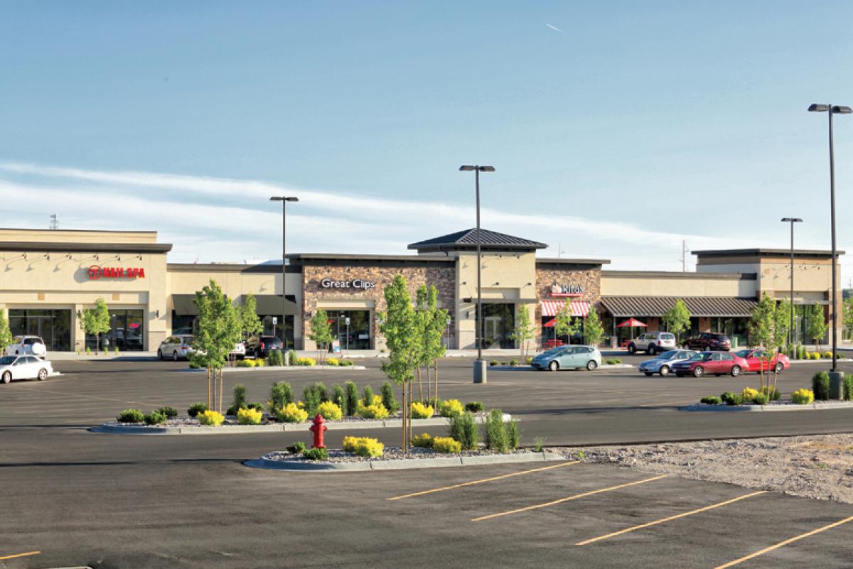 Sandcreek Commons retail shopping center Ammon Idaho